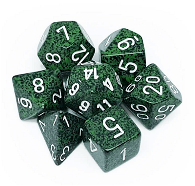 Speckled Polyhedral 7-Die Set - Recon - ZZGames.dk