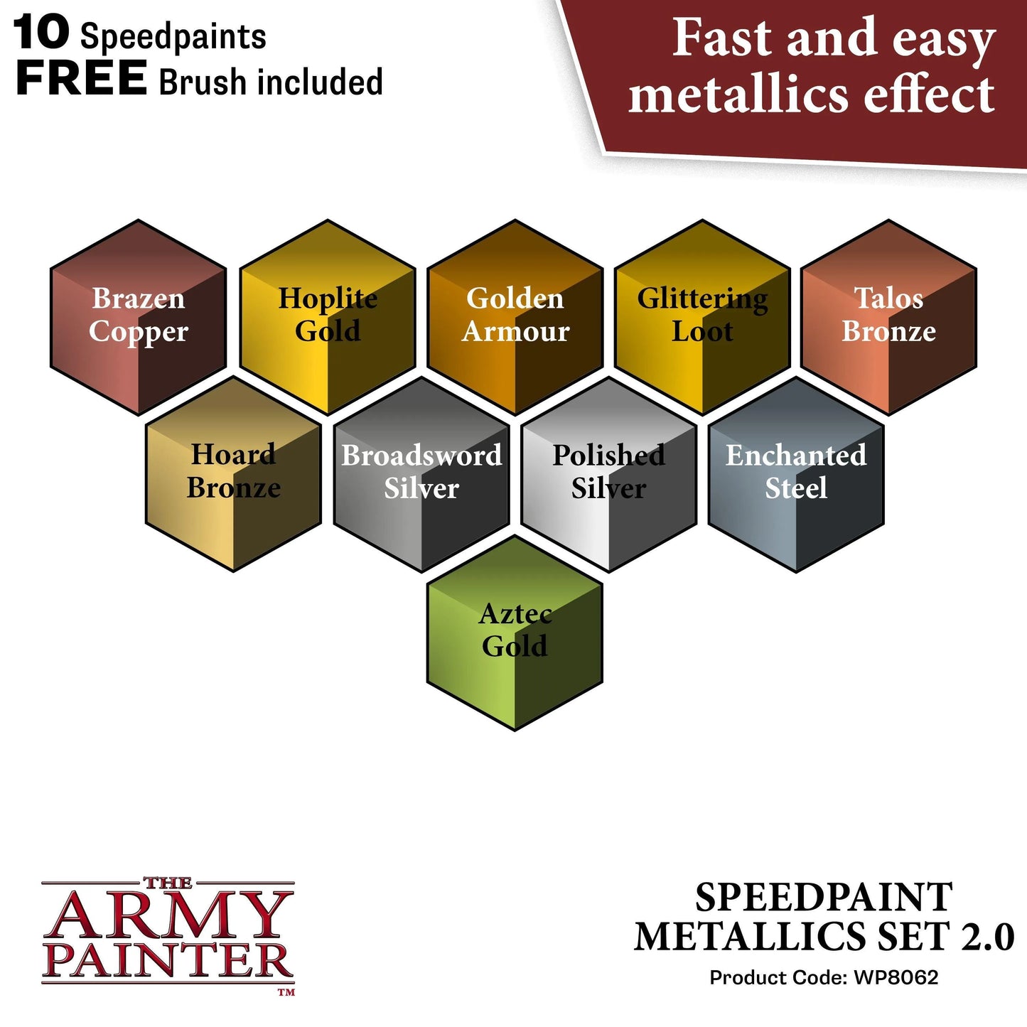 Speedpaint Metallics Set 2.0 - ZZGames.dk