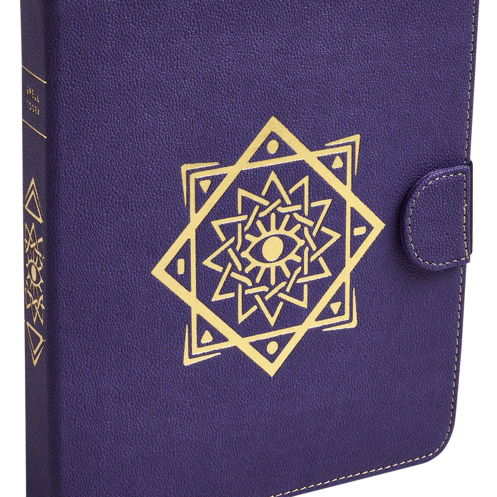 Spell Codex Portfolio - Arcane Purple - ZZGames.dk