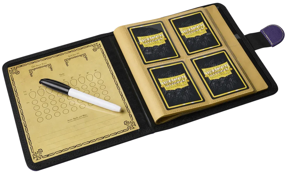Spell Codex Portfolio - Arcane Purple - ZZGames.dk