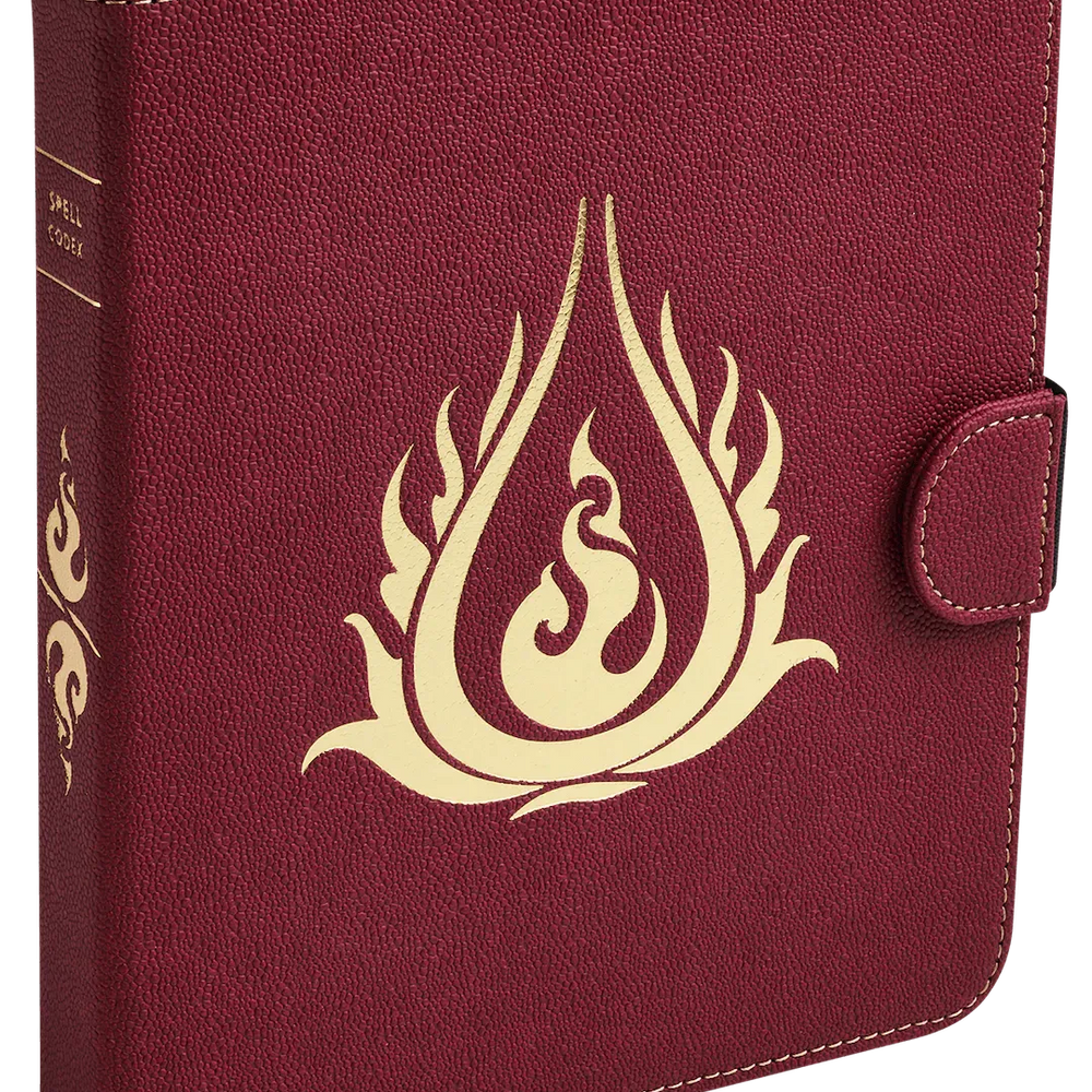 Spell Codex Portfolio - Blood Red - ZZGames.dk