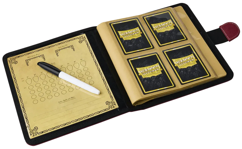 Spell Codex Portfolio - Blood Red - ZZGames.dk