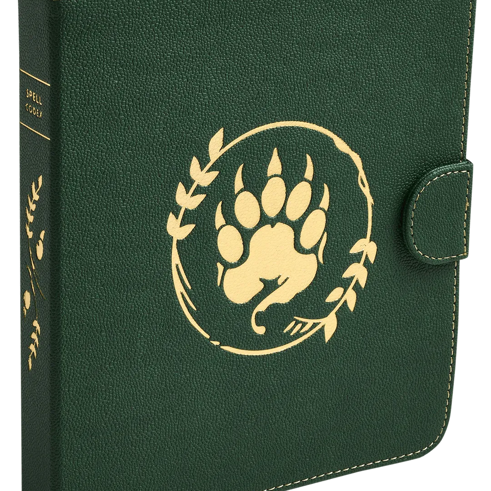 Spell Codex Portfolio - Forest Green - ZZGames.dk