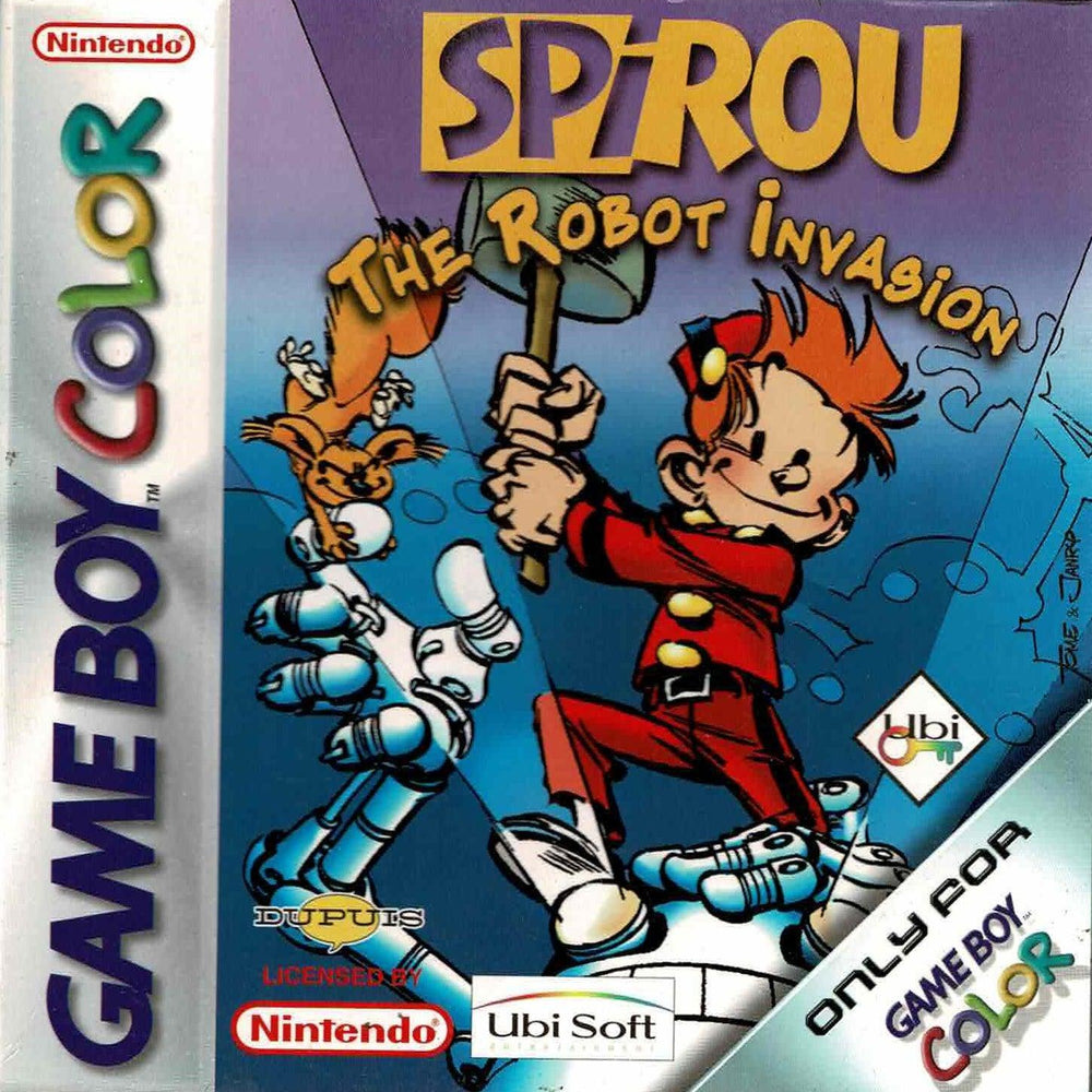 Spirou The Robot Invasion i æske - ZZGames.dk