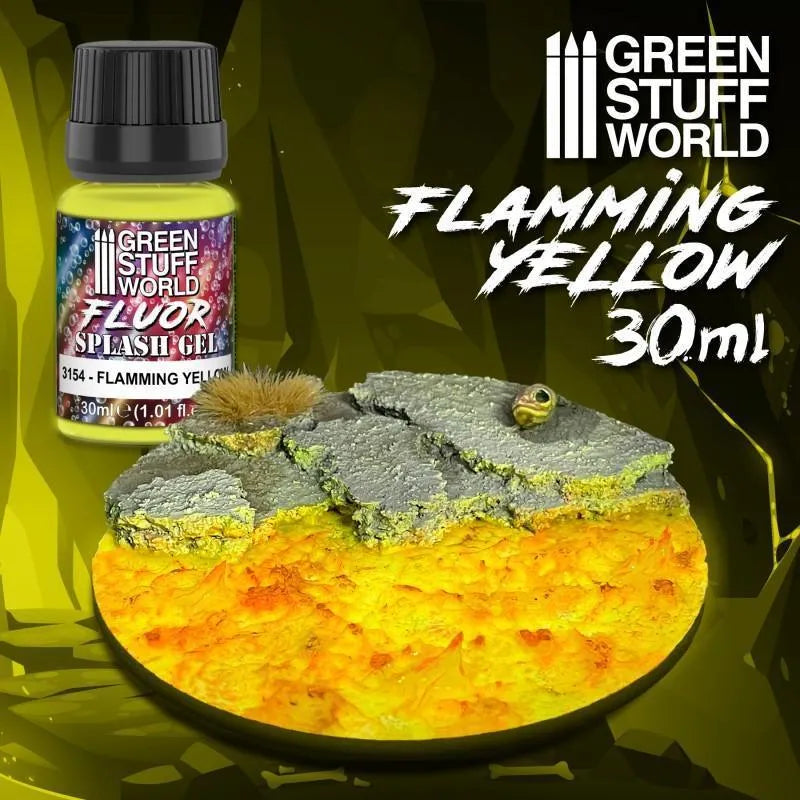 
                  
                    SPLASH GEL FLAMMING YELLOW (EFFECT PAINT) - ZZGames.dk
                  
                