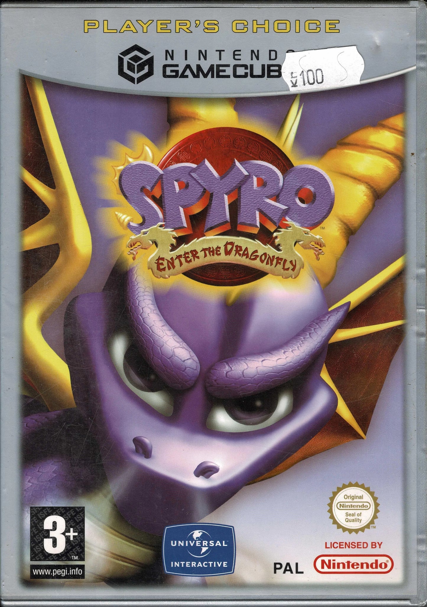 Spyro: Enter The Dragon Player's Choice - ZZGames.dk