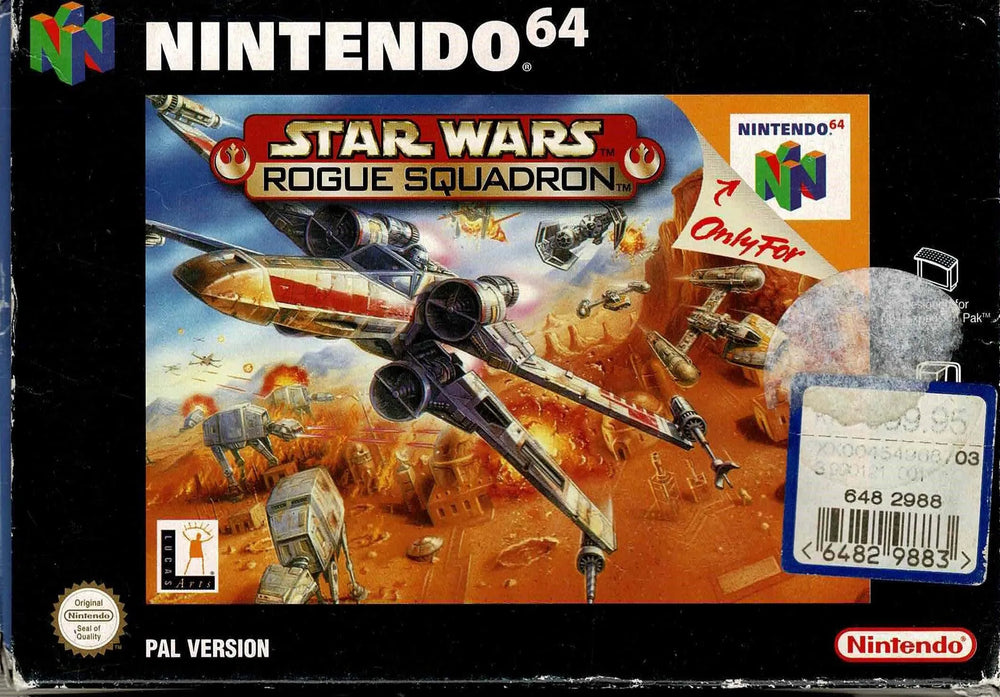 Star Wars Rogue Squadron i æske (kosmetiske fejl) - ZZGames.dk