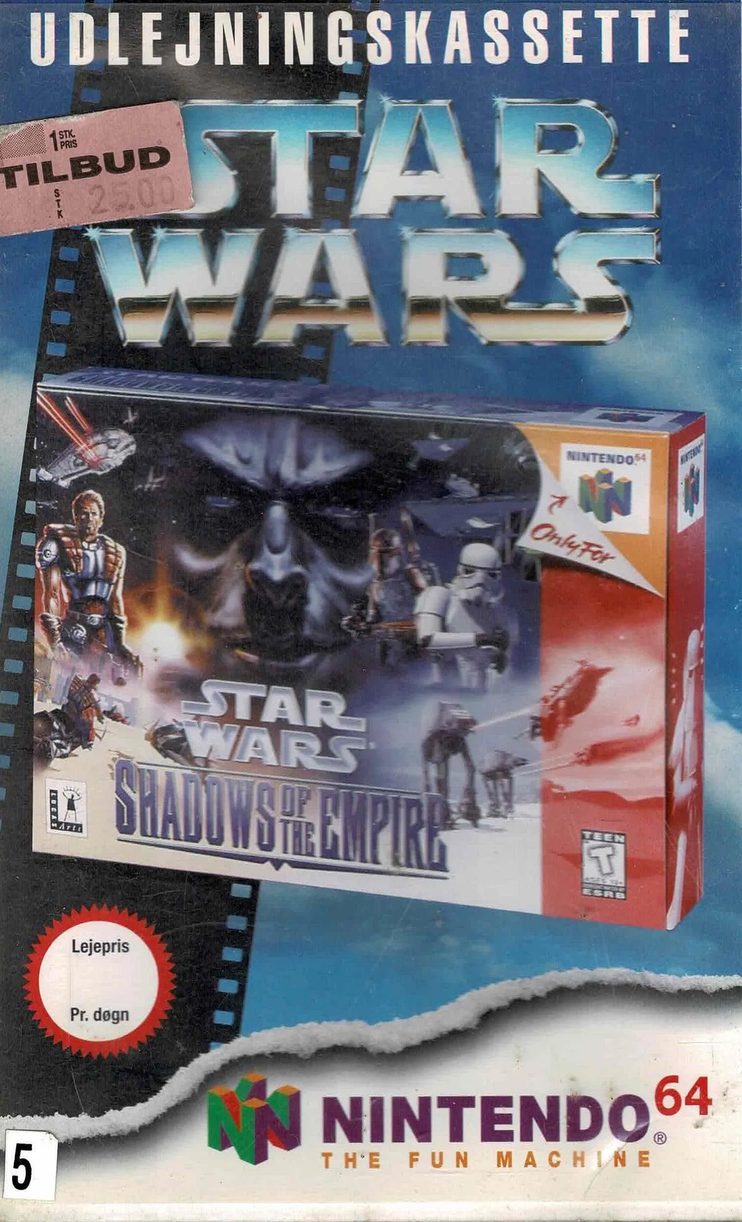 Star Wars Shadows of The Empire i udlejningsæske - ZZGames.dk