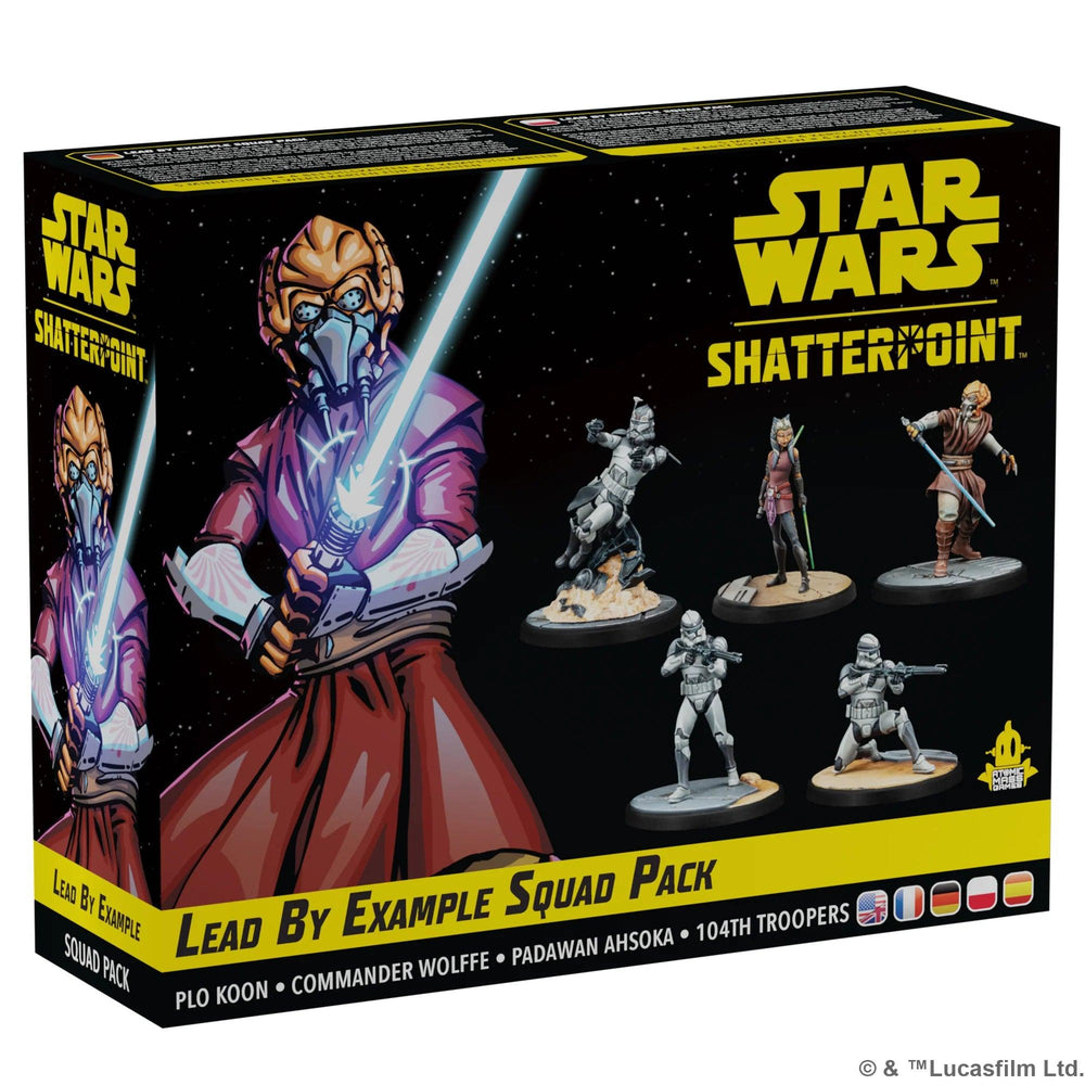 Star Wars: Shatterpoint Lead by Example Squad Pack - ZZGames.dk