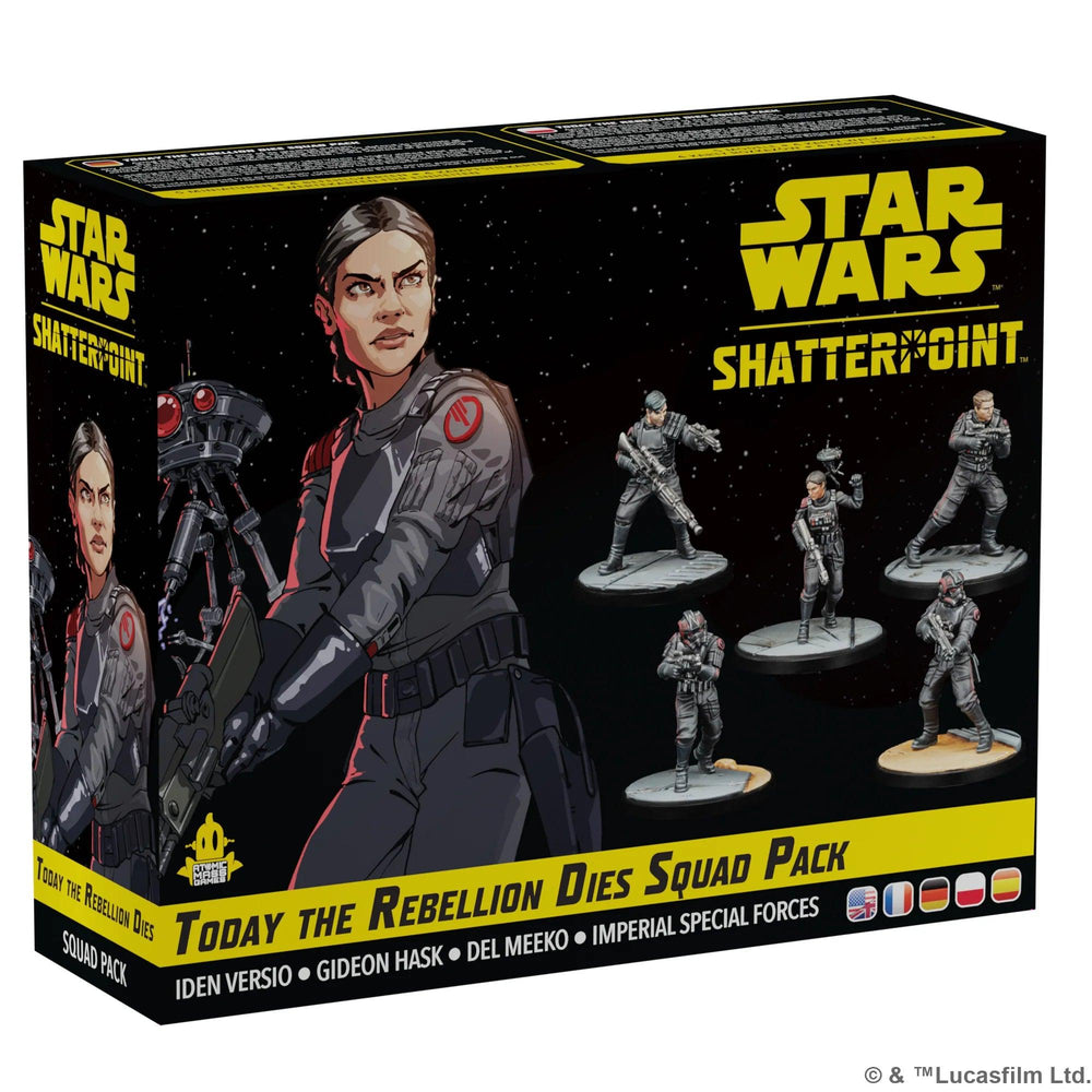 Star Wars: Shatterpoint Today the Rebellion Dies Squad Pack - ZZGames.dk