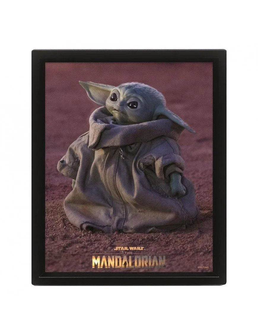 Star Wars The Mandalorian (Grogu) Framed - ZZGames.dk