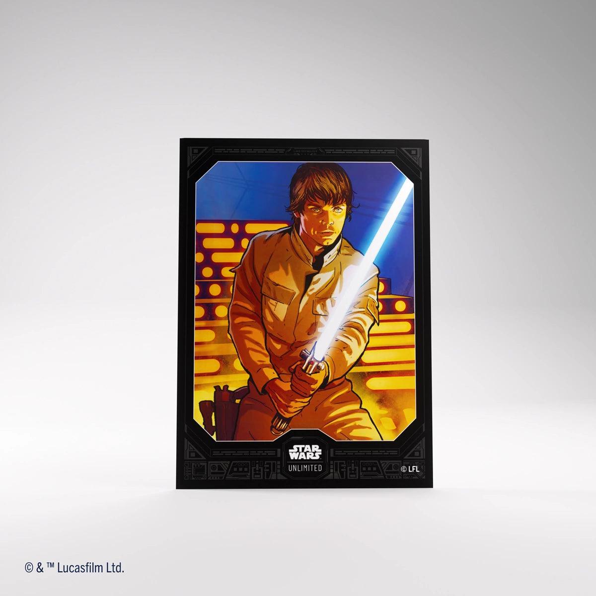 Star Wars™: Unlimited Art Sleeves - Luke Skywalker - ZZGames.dk