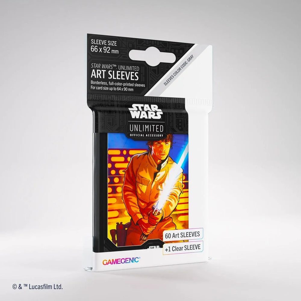 
                  
                    Star Wars™: Unlimited Art Sleeves - Luke Skywalker - ZZGames.dk
                  
                