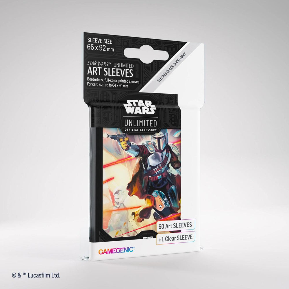 Star Wars™: Unlimited Art Sleeves - Mandalorian - ZZGames.dk