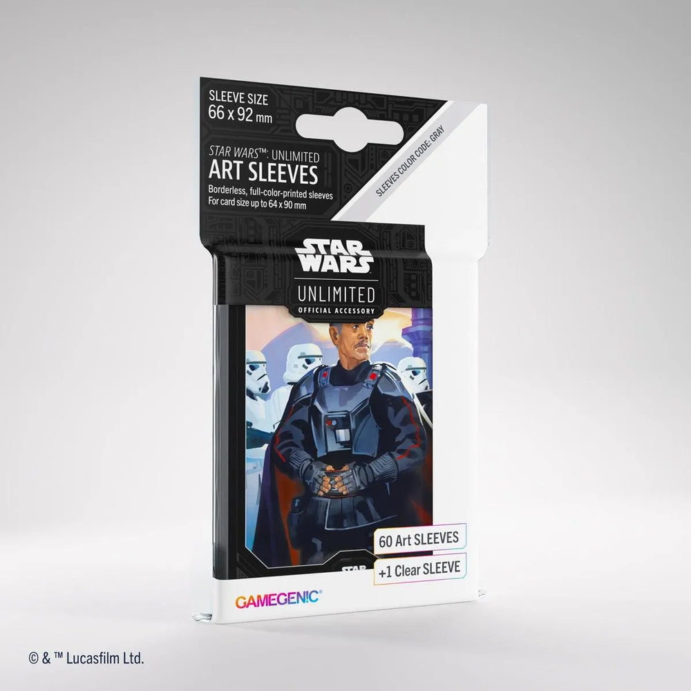 
                  
                    Star Wars™: Unlimited Art Sleeves - Moff Gideon - ZZGames.dk
                  
                