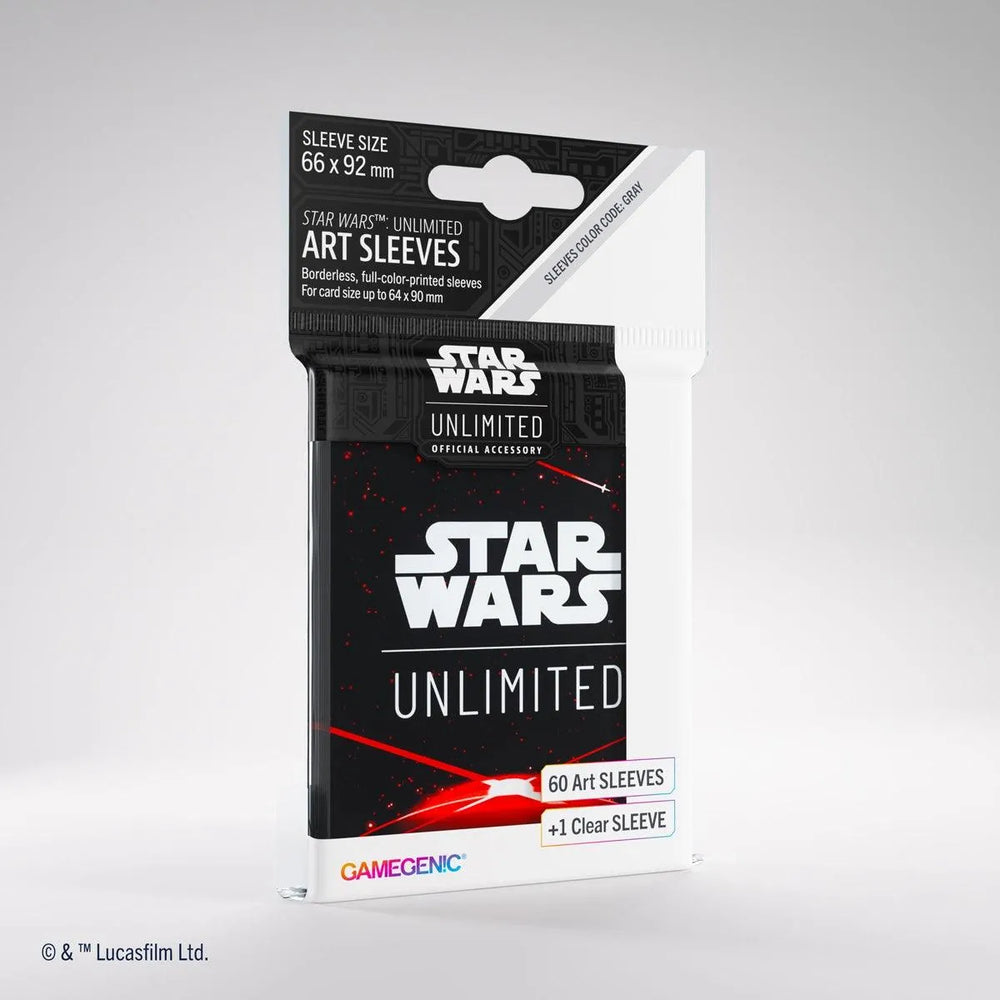 Star Wars™: Unlimited Art Sleeves - Red - ZZGames.dk