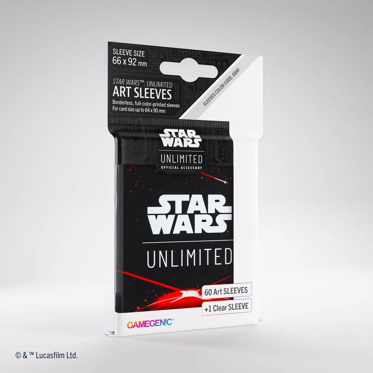 Star Wars™: Unlimited Art Sleeves - Red - ZZGames.dk