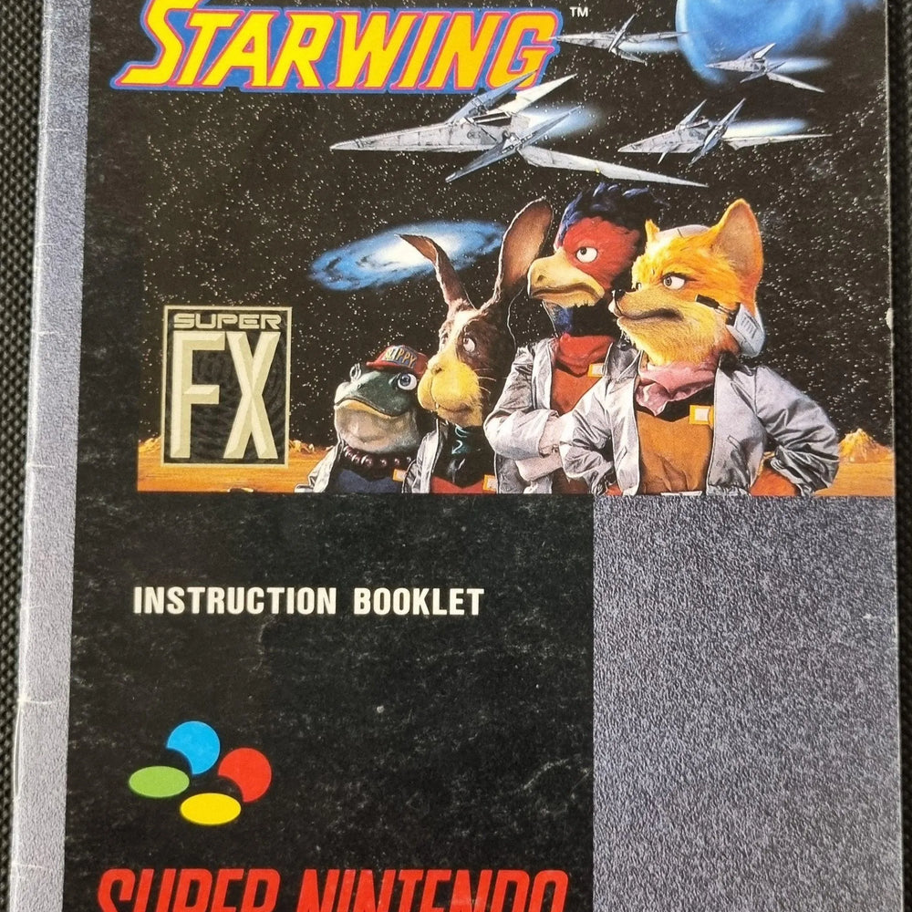 Starwing manual (UKV) (Lidt slid) - ZZGames.dk