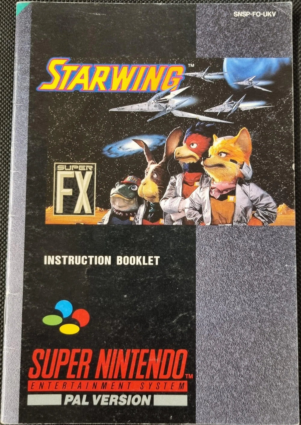 Starwing manual (UKV) (Lidt slid) - ZZGames.dk