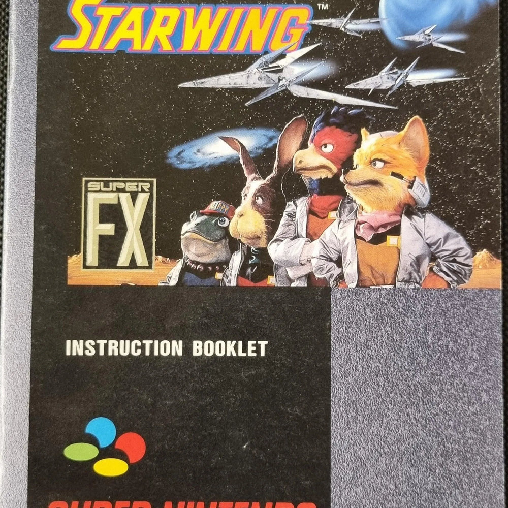 Starwing manual (UKV) - ZZGames.dk