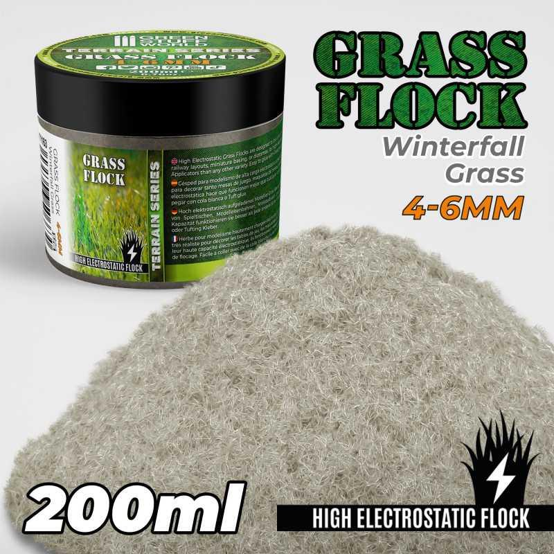 Static Grass Flock 4-6mm - WINTERFALL GRASS - 200 ml - ZZGames.dk