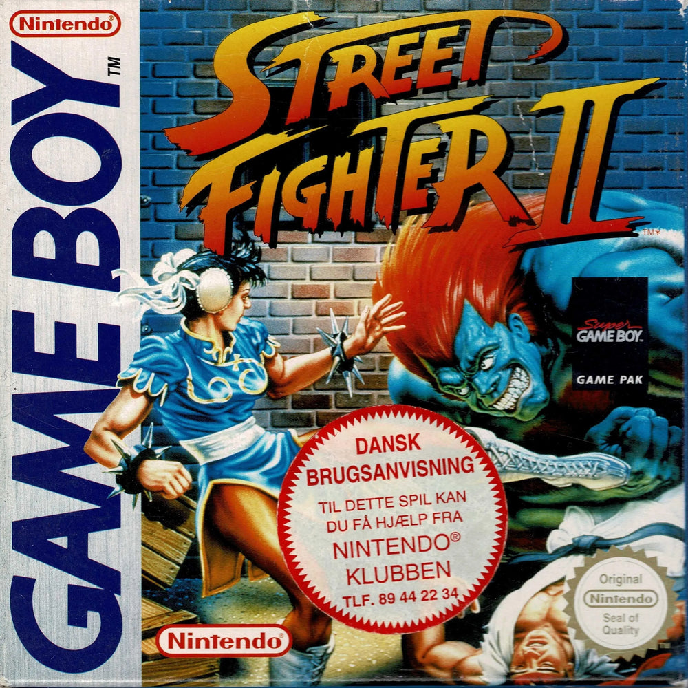 Street Fighter 2 i æske - ZZGames.dk