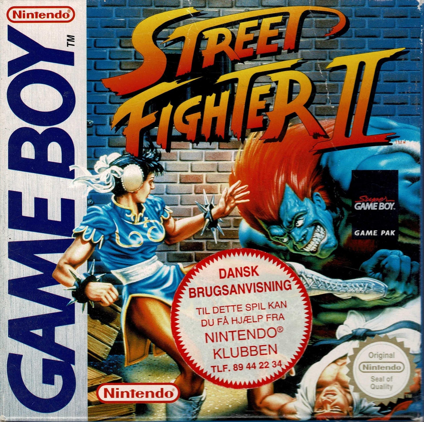 Street Fighter 2 i æske - ZZGames.dk