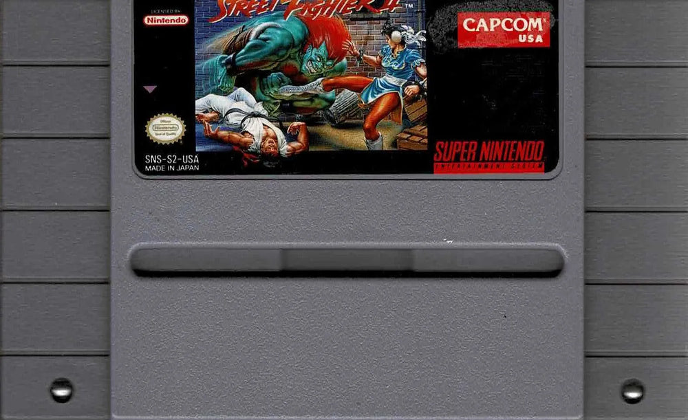 Street Fighter 2 (NTSC m. kosmetiske fejl) - ZZGames.dk