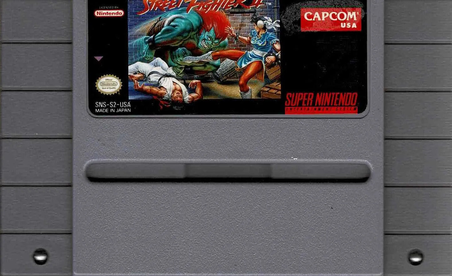 Street Fighter 2 (NTSC m. kosmetiske fejl) - ZZGames.dk