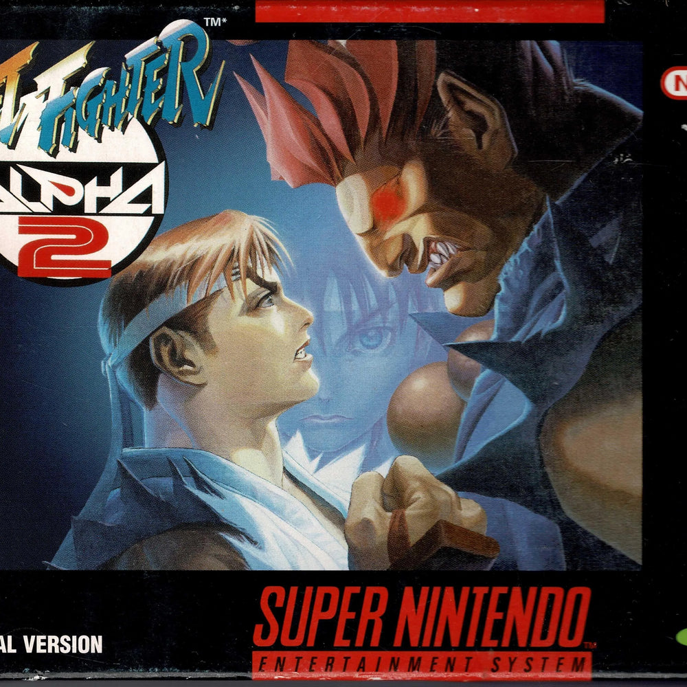 Street Fighter Alpha 2 i æske - ZZGames.dk