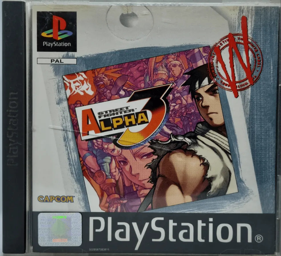 Street Fighter Alpha 3 (White Label m. mindre flænge i case) - ZZGames.dk