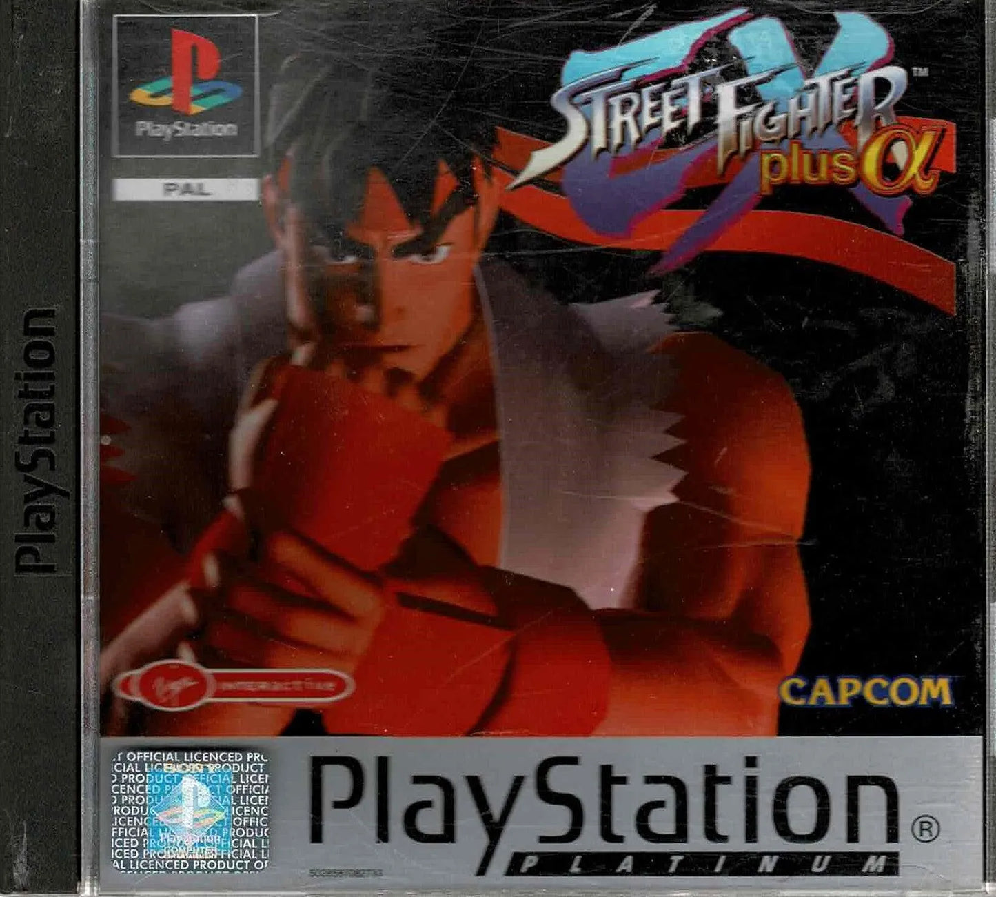 Street Fighter Ex Plus (Platinum u. manual) - ZZGames.dk