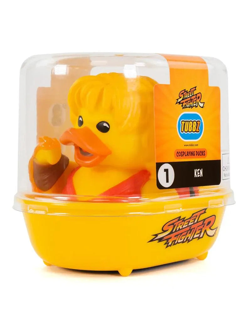 Street Fighter Ken TUBBZ Collectible Duck - ZZGames.dk