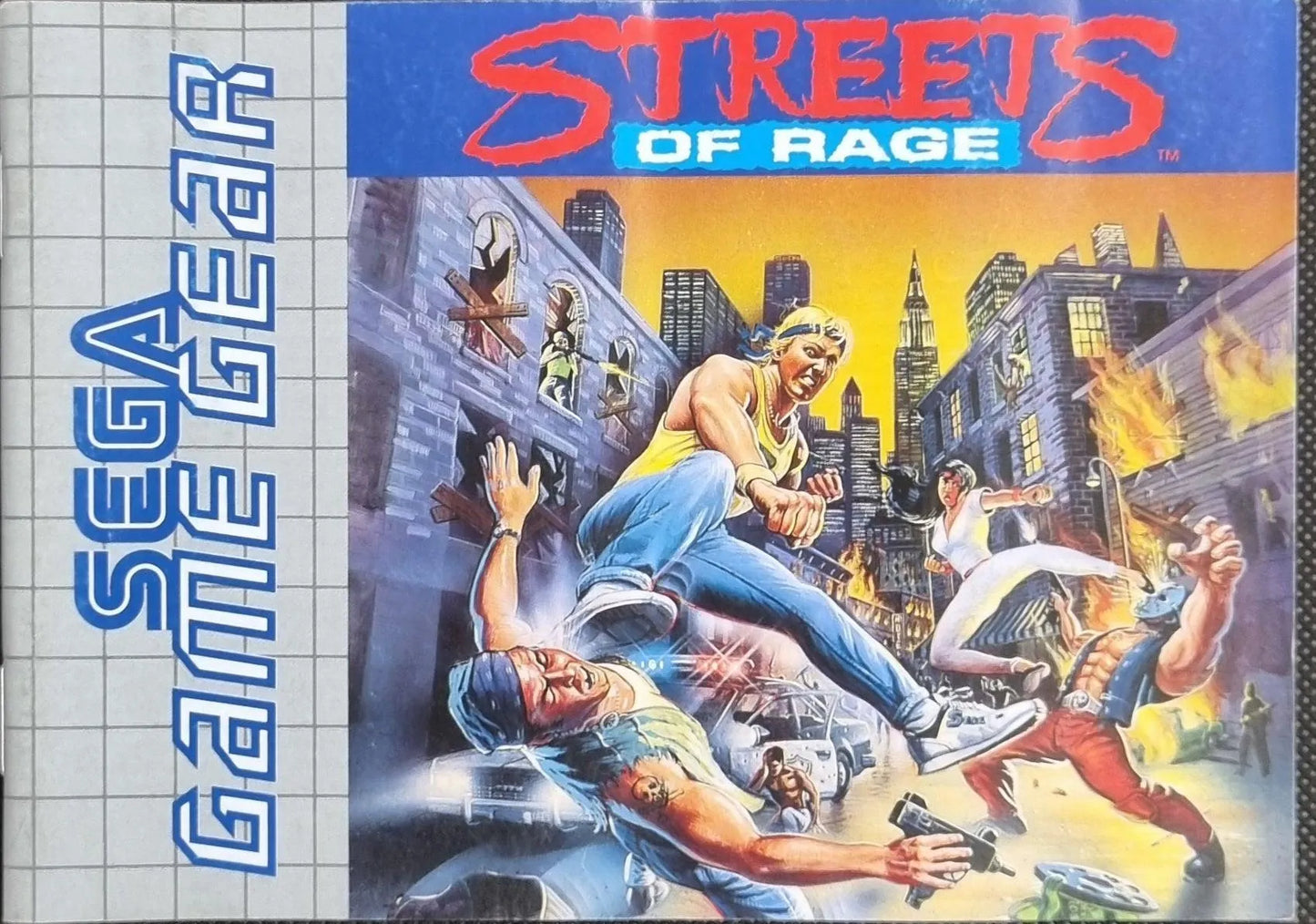 Streets of Rage manual - ZZGames.dk