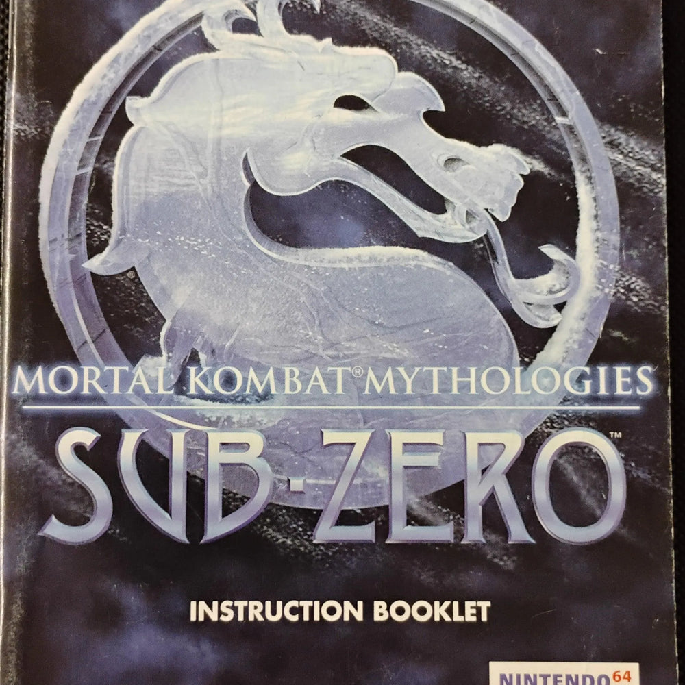 Sub Zero manual (SCN) - ZZGames.dk