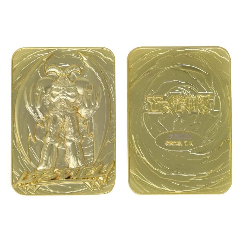 Summoned Skull 24k Gold Plated Card - ZZGames.dk