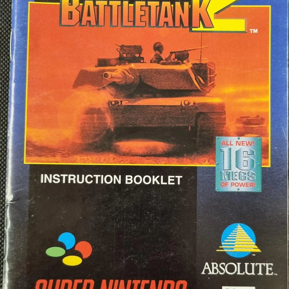 Super Battletank 2 manual (UKV) - ZZGames.dk
