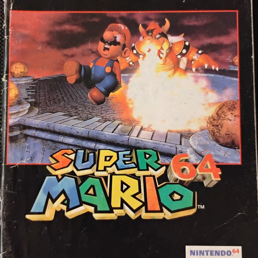 Super Mario 64 manual (Kosmetiske fejl) (UK4) - ZZGames.dk