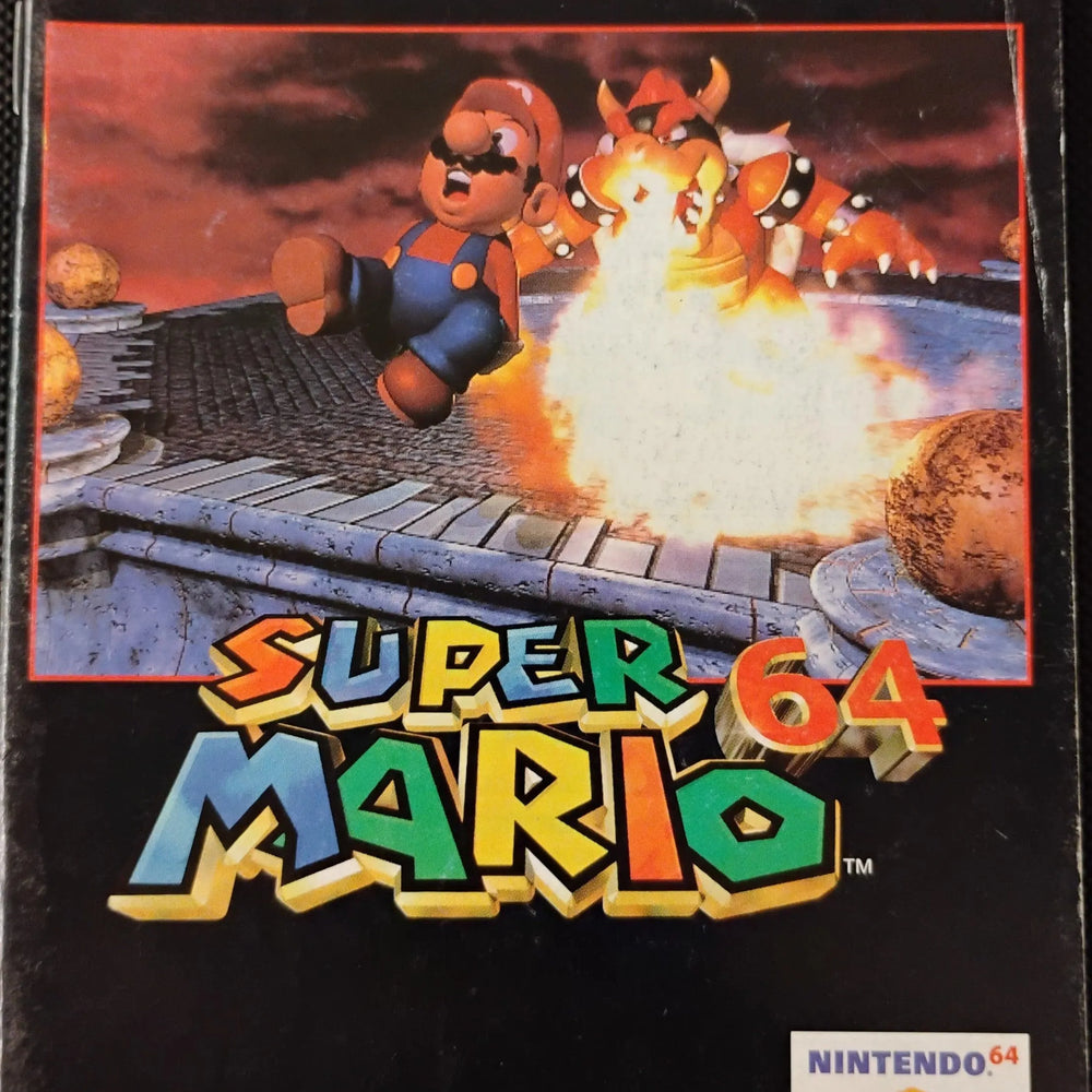Super Mario 64 manual (NUK4) - ZZGames.dk