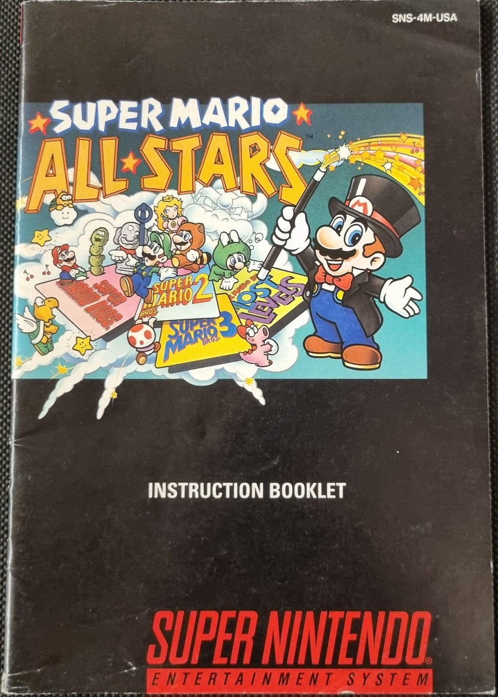 Super Mario All Stars manual (USA) - ZZGames.dk