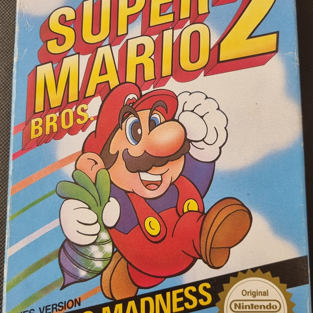 Super Mario Bros 2 i æske (UKV) - ZZGames.dk