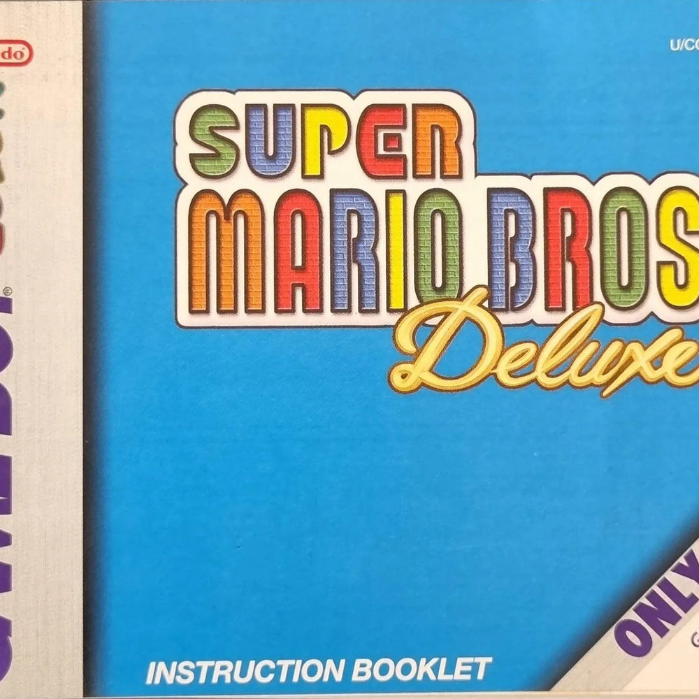 Super Mario Bros. Deluxe manual (USA) - ZZGames.dk