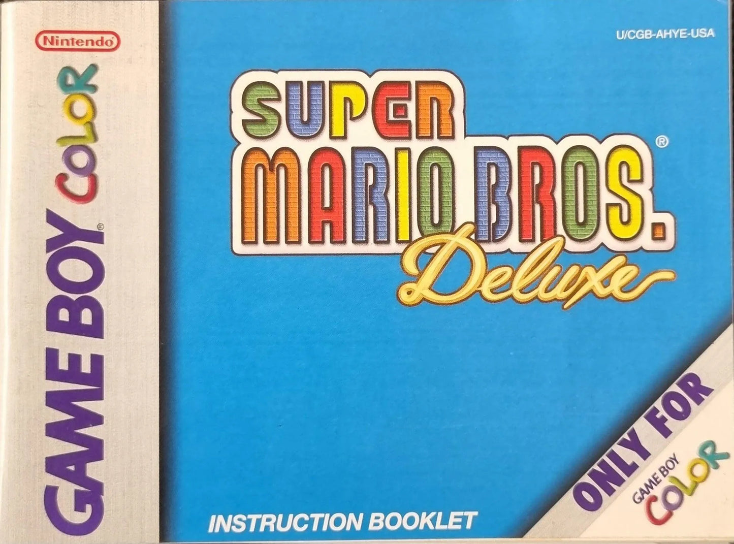 Super Mario Bros. Deluxe manual (USA) - ZZGames.dk