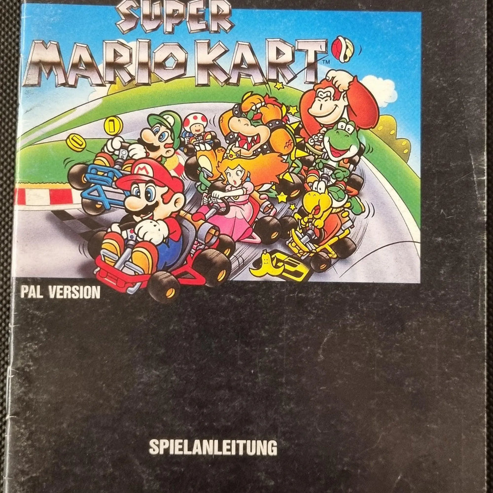 Super Mario Kart manual (NOE) (Slidt) - ZZGames.dk