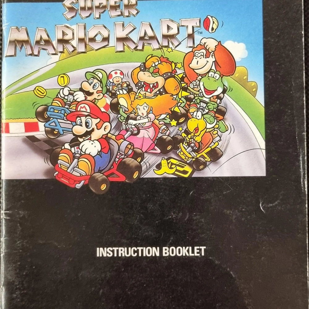 Super Mario Kart manual (USA) (Lidt slid) - ZZGames.dk