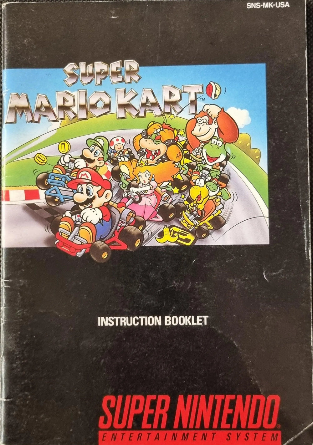 Super Mario Kart manual (USA) (Lidt slid) - ZZGames.dk