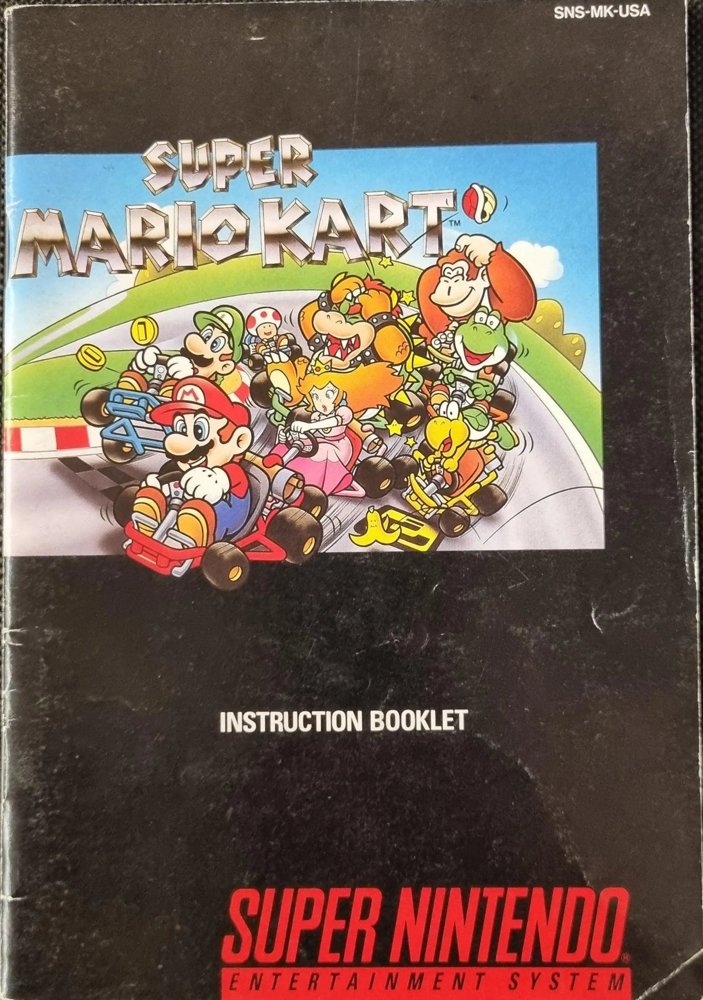 Super Mario Kart manual (USA) (Lidt slid) - ZZGames.dk