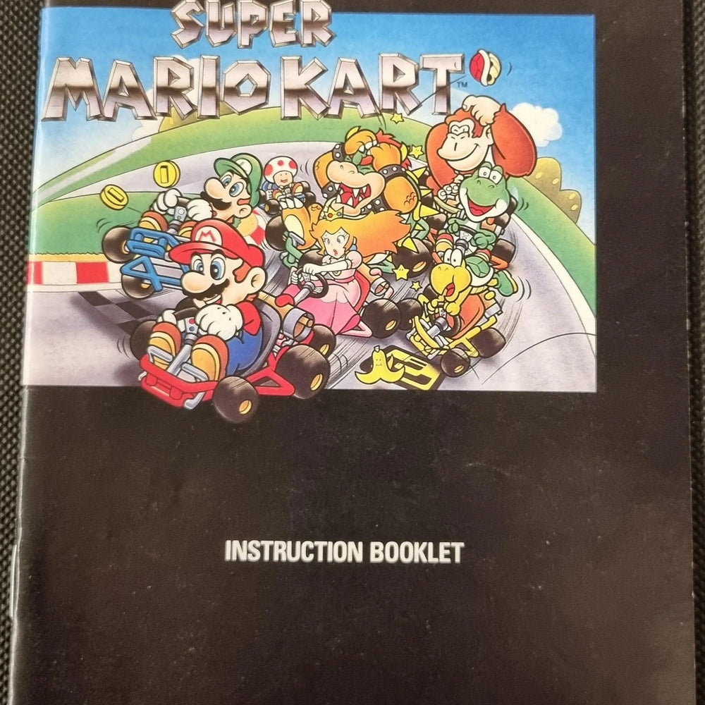 Super Mario Kart manual (USA) - ZZGames.dk
