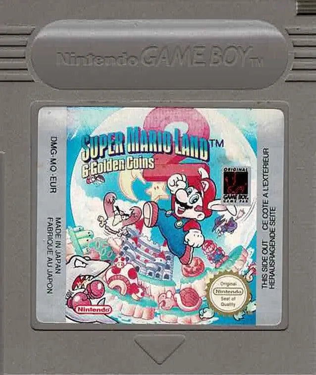 Super Mario Land 2 (solbleget label) - ZZGames.dk
