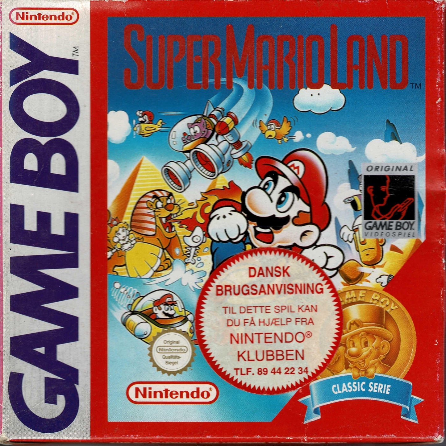 Super Mario Land i kasse - ZZGames.dk